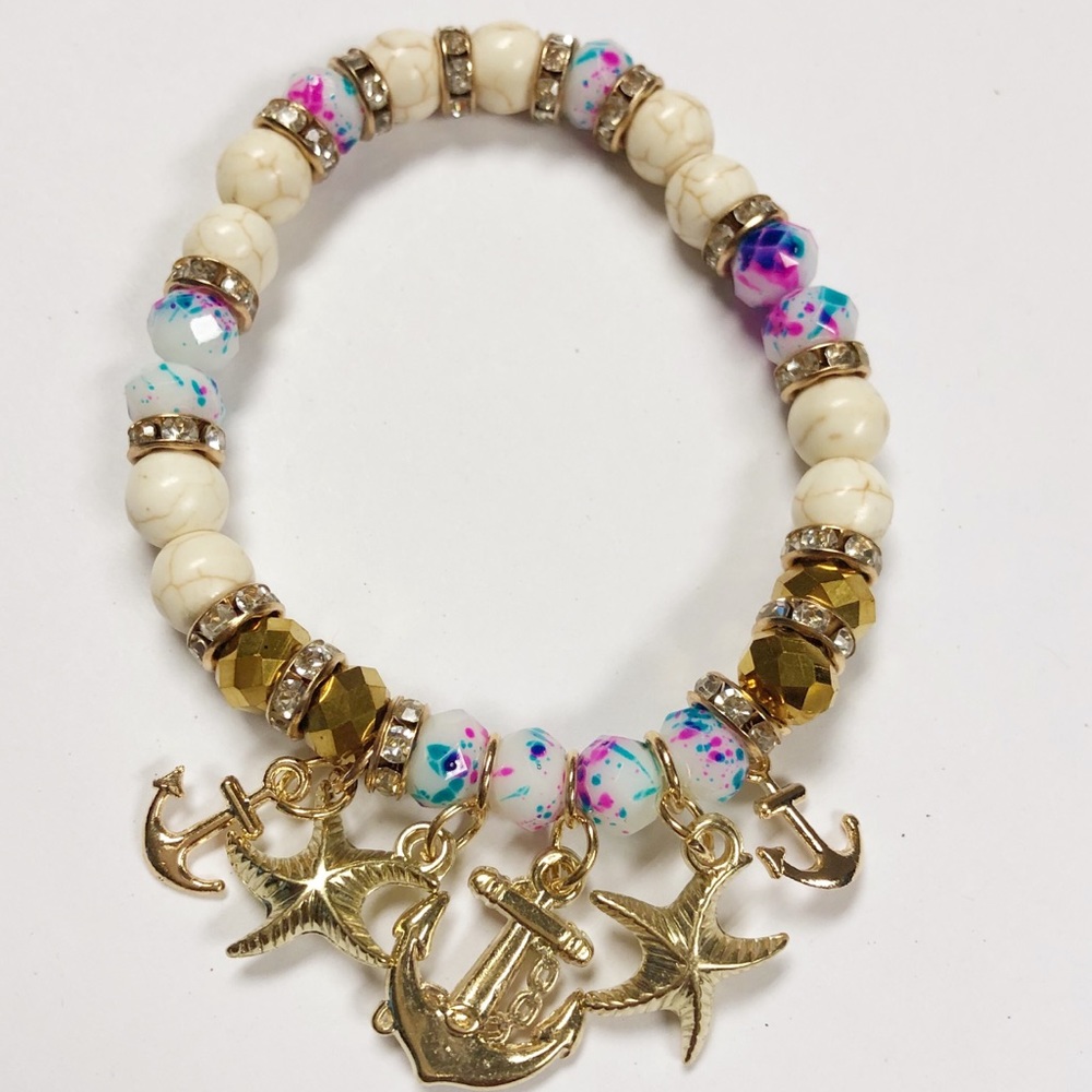 🆕Nautical Sea Starfish Anchor Bracelet🆕